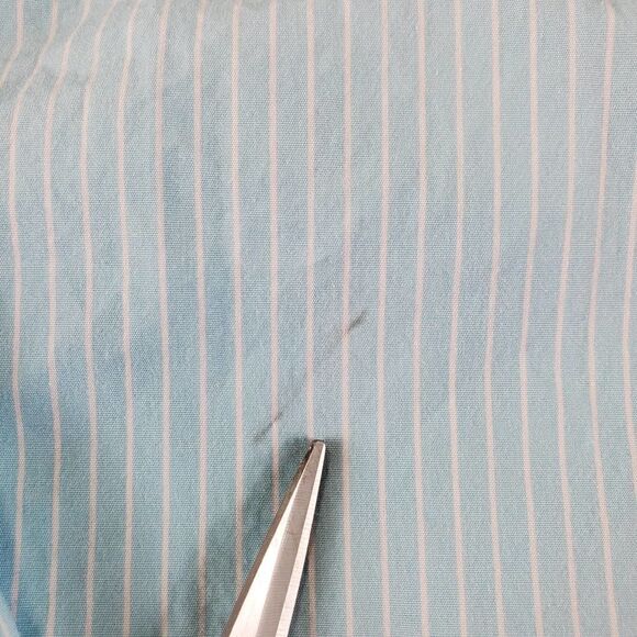 Roundtree & Yorke Shirt Mens Large Tall Blue Casuals Button Up - Picture 2 of 8